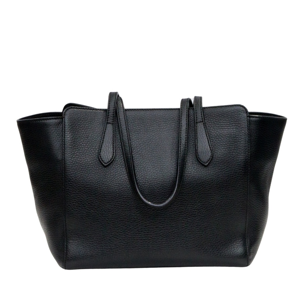 GUCCI SWING LEATHER MEDIUM TOP HANDLE BAG - Picture 4 of 10